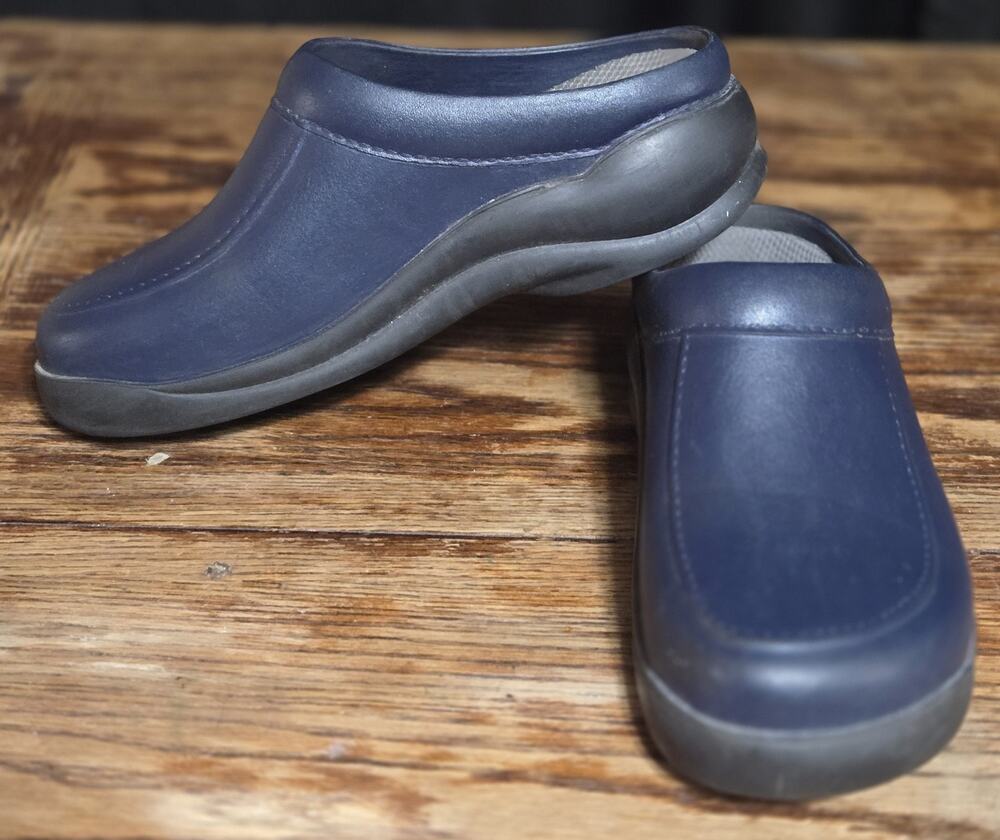 KLOGS USA Shoe Clog Mule 8M Women’s Dark Blue genuine polyurethane slip on Nurse